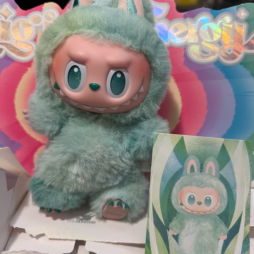 Authentic Big Into Energy Labubu from Popmart “SERENITY”